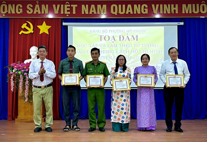 MỸ PHƯỚC - TỌA ĐÀM “HỌC TẬP VÀ LÀM THEO TƯ TƯỞNG, ĐẠO ĐỨC, PHONG CÁCH HỒ CHÍ MINH” CHUYÊN ĐỀ NĂM 2024