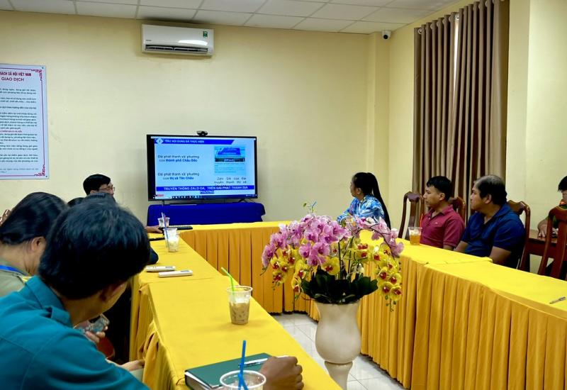 Mỹ Phước – Tham dự Hội nghị tập huấn Tổ Công nghệ số cộng đồng năm 2024 