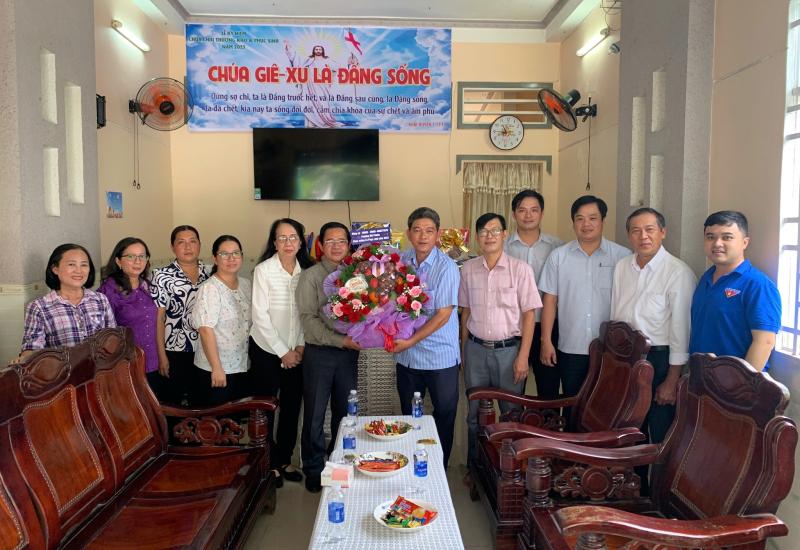 Mỹ Phước - Thăm và chúc mừng Lễ Phục sinh 