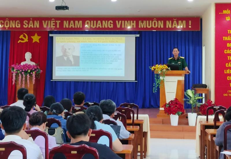📣KHAI GIẢNG LỚP BỒI DƯỠNG KIẾN THỨC QUỐC PHÒNG VÀ AN NINH ĐỐI TƯỢNG 4 NĂM 2024.
