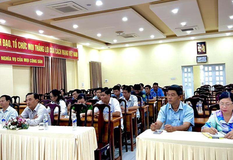Mỹ Phước - Tập huấn nghiệp vụ công tác văn thư, lưu trữ năm 2024