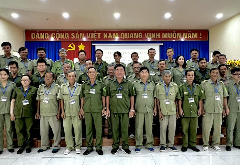 Lễ trao quyết định Lực lượng tham gia bảo vệ an ninh, trật tự ở cơ sở