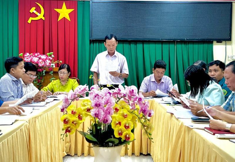  Mỹ Phước - Họp triển khai chương trình xóa nhà tạm, nhà dột nát trên địa bàn phường